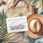 Meisjesstrand weekenduitstap verjaardag vrijgezell kaart