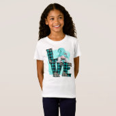 MeisjesT-shirt T-shirt (Voorkant volledig)