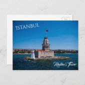 Meisjestoren in Istanbul Briefkaart (Voorkant / Achterkant)