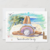 *~* Meisjesuitgaven Tropisch Exotisch  QR Strandfe Kaart (Voorkant)