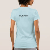 Meisjesuitje 2025 Bruid T-shirt (Achterkant)
