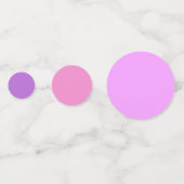 Meisjesuitje, Bruidsfeest Golf Lavendel Confetti (Achterkanten)