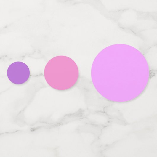 Meisjesuitje, Bruidsfeest Golf Lavendel Confetti (Achterkanten)