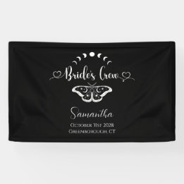 Meisjesuitje feest hemelse gotische gepersonalisee spandoek