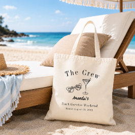 Meisjesuitje Weekend Feest Crew Strand Tote Bag