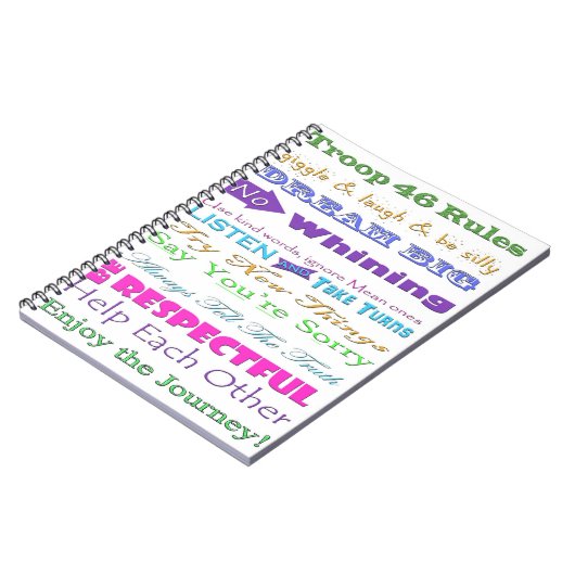 Meisjesverkenner Notitieboek (Linkerzijde)