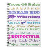 Meisjesverkenner Notitieboek (Voorkant)