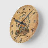 MeisjesVintage Ronde Klok (Hoek)