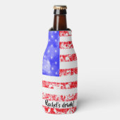 Meisjesvlag op 4 juli flesjeskoeler (Fles Voorkant)