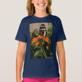 Meisjesvlinder op shirt (Voorkant)