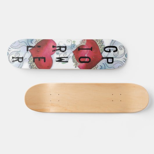 Meisjesvoeding - skateboard (Horizontaal)