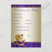 Meisjesvoorspelling en advies Kaarten Baby shower (Voorkant)