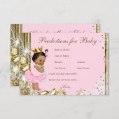 Meisjesvoorspelling en advies voor ouderlijk Baby  (Voorkant / Achterkant)