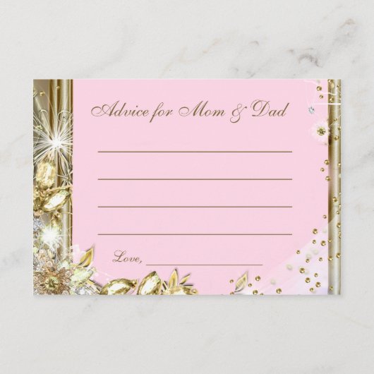 Meisjesvoorspelling en advies voor ouderlijk Baby  (Achterkant)