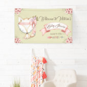 Meisjesvos Babymet Vlag Spandoek (Insitu)