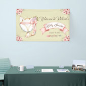 Meisjesvos Babymet Vlag Spandoek (Beurs)
