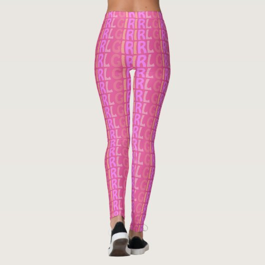 Meisjesvrouwen Leggings (Achterkant)