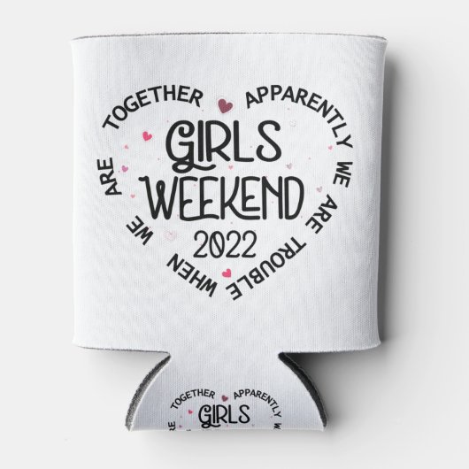 Meisjesweek 2022 zijn blijkbaar problemen blikjeskoeler (Voorkant)