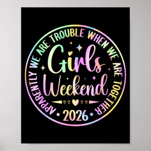 Meisjesweekend 2026 zomer vakantie groep matchingG Poster