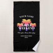 Meisjesweekend Goedkoper dan therapie grappig cade Strandlaken (Voorkant)