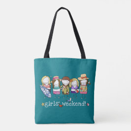 Meisjesweekendtas Tote Bag