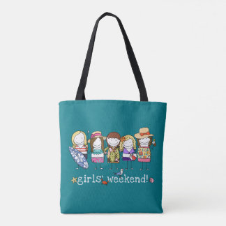 Meisjesweekendtas Tote Bag