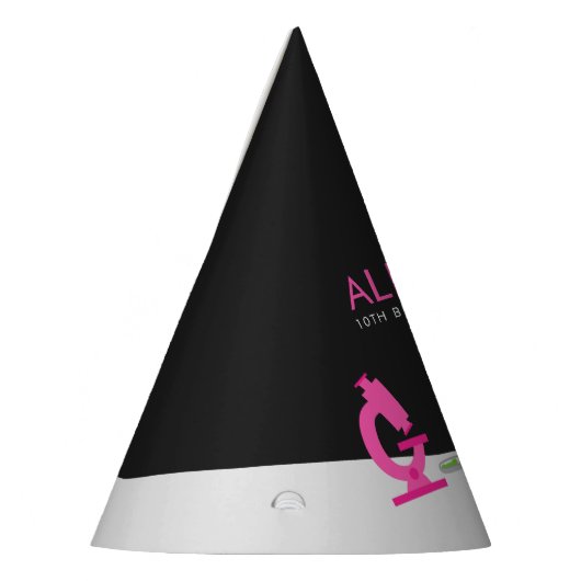 meisjeswetenschap feesthoedjes (Links)