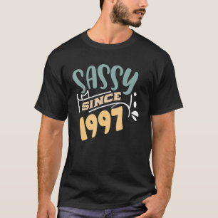 Meisjeszassy sinds 1997 t-shirt