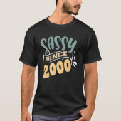 Meisjeszassy sinds 2000 t-shirt (Voorkant)