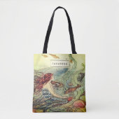  meisjeszeemeermin onder het Zee gepersonaliseerd Tote Bag (Voorkant)