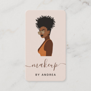 Meisjeszonnebrillen Illustratie Makeup Beauty Mode Visitekaartje