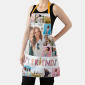 Meiskleurig 16 foto beste vriend moderne eenvoudig schort (Insitu)