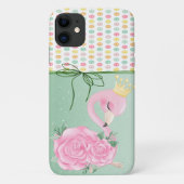 Meiskleurige Buttonnen, Baby Flamingo Case-Mate iPhone Case (Achterkant)