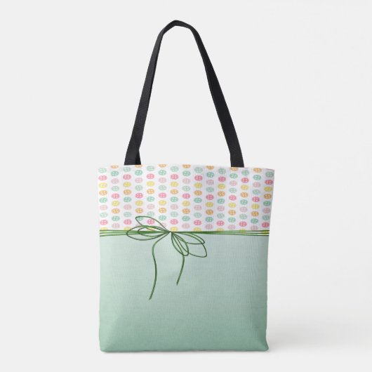 Meiskleurige Buttonnen, schildpadden in liefde Tote Bag (Achterkant)