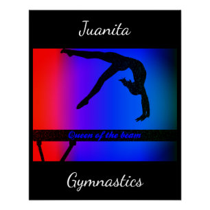 Meiskoningin van het Poster van de Beam Gymnastiek