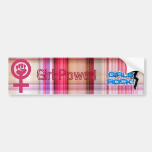 Meiskracht! Bumpersticker
