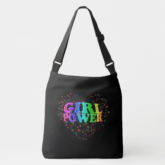 Meiskracht! Crossbody Tas (Voorkant)