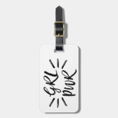 Meiskracht, GRLPWR Bagagelabel (Voorkant verticaal)