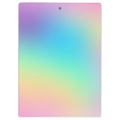 Meiskracht! Pastel Regenboog Klembord (Achterkant)