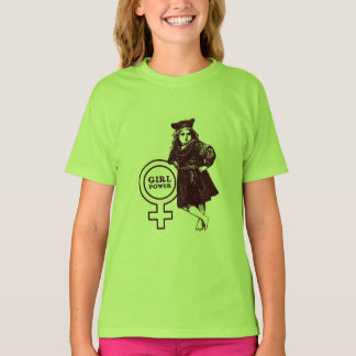 Meiskracht voor meisjes Kies je T-shirt kleur