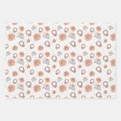 Meiskrachtdamesdagverpakt papier inpakpapier vel (Voorkant)