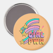 Meiskrachtenheden, 90-jarige stijl magneet (Voorkant / Achterkant)