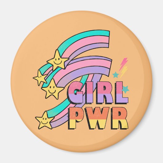 Meiskrachtenheden, 90-jarige stijl magneet (Voorkant)