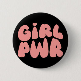 MeiskrachtFeminist Ronde Button 5,7 Cm