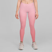 Meislicht roze koraalgradiënt leggings