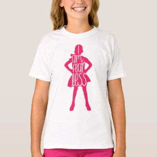 Meisloos, ik ben het Ringer-T-shirt van een meisje T-shirt