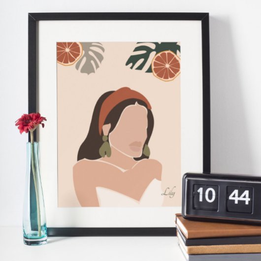 Meisminimaal Boho Chic Poster