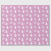 Meisroze Afstudeerder Afstuderen jaar Cadeaupapier (Vlak)