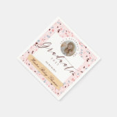 Meisroze & Blue Terrazzo Fotogradustrie Servet (Hoek)