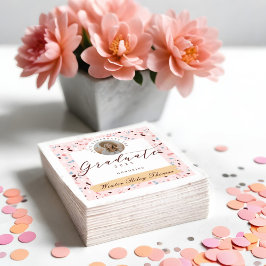 Meisroze & Blue Terrazzo Fotogradustrie Servet